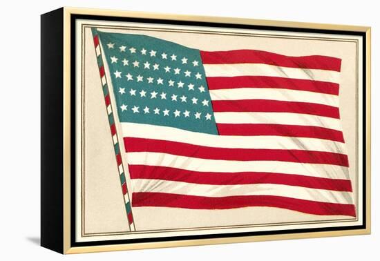 American Flag-null-Framed Stretched Canvas