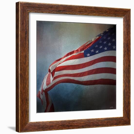 American Flag-Jai Johnson-Framed Giclee Print