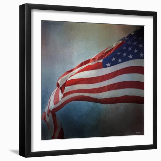 American Flag-Jai Johnson-Framed Giclee Print