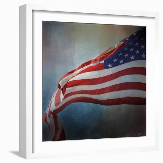 American Flag-Jai Johnson-Framed Giclee Print