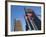 American Flags, General Motors Corporate Headquarters, Renaissance Center, Detroit, Michigan, Usa-Paul Souders-Framed Photographic Print