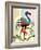 American Flamingo-Lanre Adefioye-Framed Giclee Print