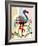 American Flamingo-Lanre Adefioye-Framed Giclee Print