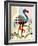 American Flamingo-Lanre Adefioye-Framed Giclee Print