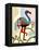 American Flamingo-Lanre Adefioye-Framed Premier Image Canvas