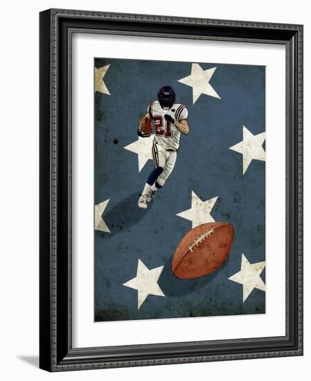 American Football-null-Framed Art Print