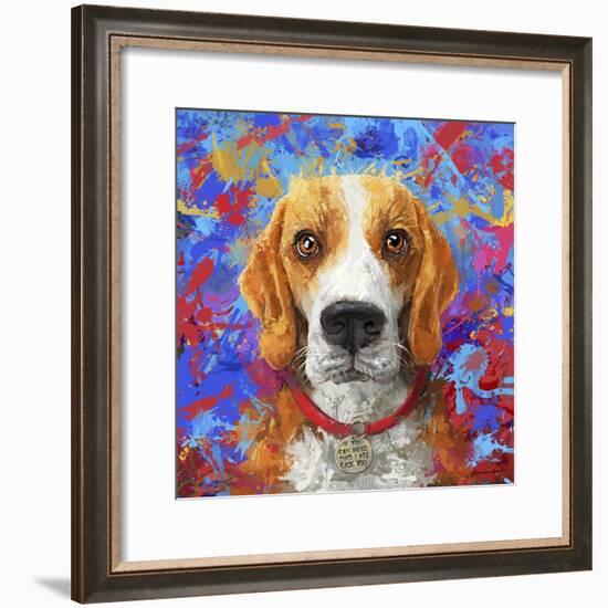 American Fox Hound-Frank Harris-Framed Giclee Print