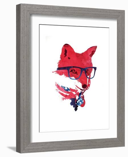 American Fox-Robert Farkas-Framed Art Print