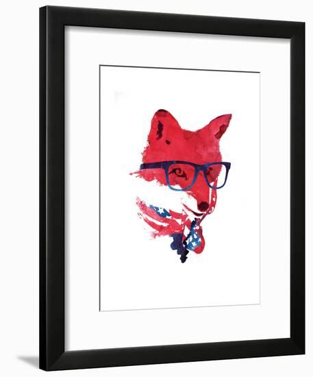 American Fox-Robert Farkas-Framed Art Print