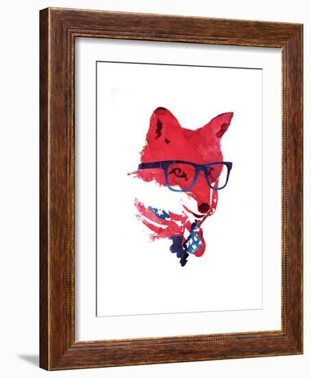 American Fox-Robert Farkas-Framed Art Print