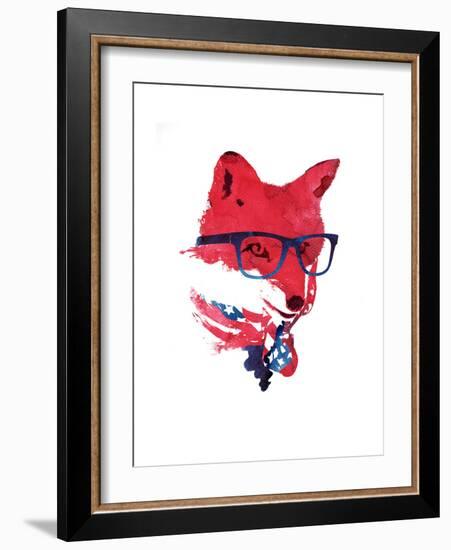 American Fox-Robert Farkas-Framed Art Print