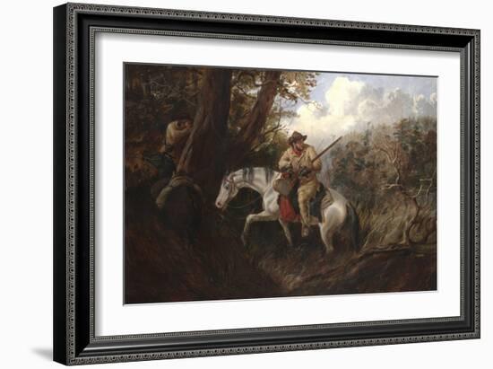 American Frontier Life, 1852-Arthur Fitzwilliam Tait-Framed Giclee Print