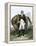 American General Nathanael Greene Beside His Horse-null-Framed Premier Image Canvas