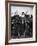 American Glider Troops' Airborne Unit on Parade at Airfield Before Eisenhower's D Day-Frank Scherschel-Framed Photographic Print