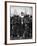 American Glider Troops' Airborne Unit on Parade at Airfield Before Eisenhower's D Day-Frank Scherschel-Framed Photographic Print