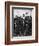 American Glider Troops' Airborne Unit on Parade at Airfield Before Eisenhower's D Day-Frank Scherschel-Framed Photographic Print