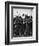 American Glider Troops' Airborne Unit on Parade at Airfield Before Eisenhower's D Day-Frank Scherschel-Framed Photographic Print