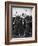 American Glider Troops' Airborne Unit on Parade at Airfield Before Eisenhower's D Day-Frank Scherschel-Framed Photographic Print