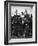 American Glider Troops' Airborne Unit on Parade at Airfield Before Eisenhower's D Day-Frank Scherschel-Framed Photographic Print