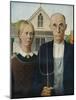 'American Gothic', 1930-Grant DeVolson Wood-Mounted Giclee Print