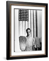 American Gothic, 1942-Gordon Parks-Framed Giclee Print
