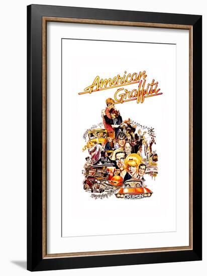 American Graffiti, 1973-null-Framed Giclee Print