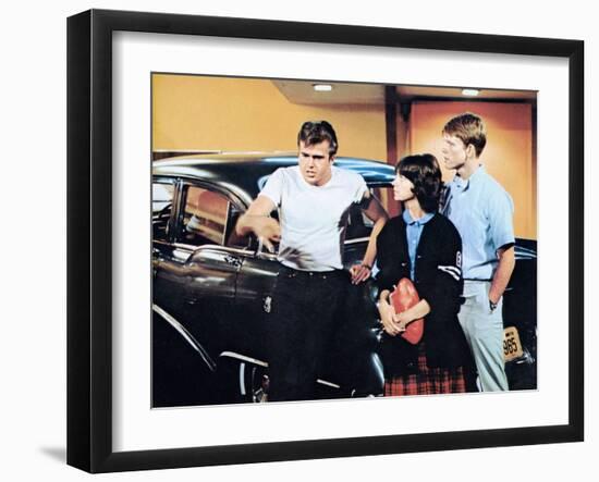 American Graffiti, Paul Le Mat, Cindy Williams, Ron Howard, 1973-null-Framed Photo