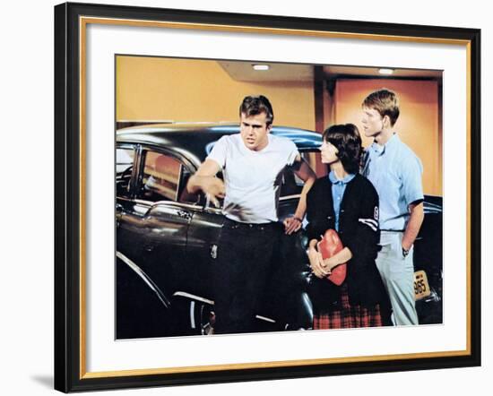 American Graffiti, Paul Le Mat, Cindy Williams, Ron Howard, 1973-null-Framed Photo