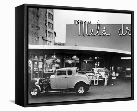 American Graffiti-null-Framed Stretched Canvas