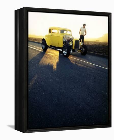 American Graffiti-null-Framed Stretched Canvas