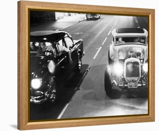 American Graffiti-null-Framed Stretched Canvas