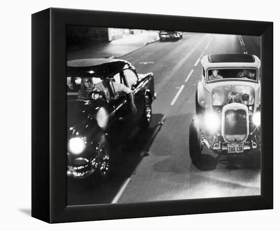 American Graffiti-null-Framed Stretched Canvas