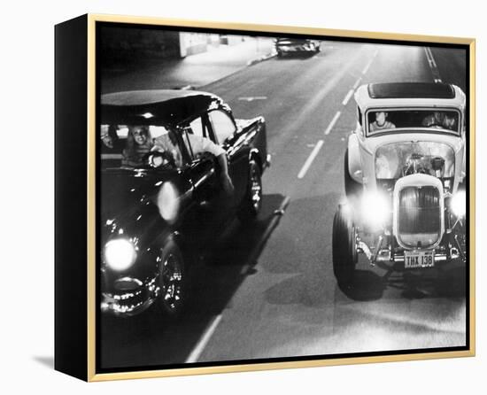 American Graffiti-null-Framed Stretched Canvas