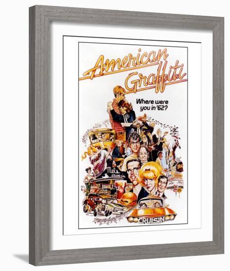 American Graffiti-null-Framed Photo