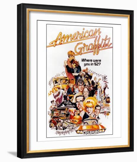 American Graffiti-null-Framed Photo