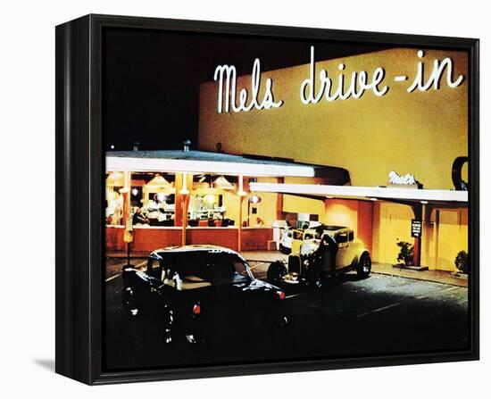 American Graffiti-null-Framed Stretched Canvas