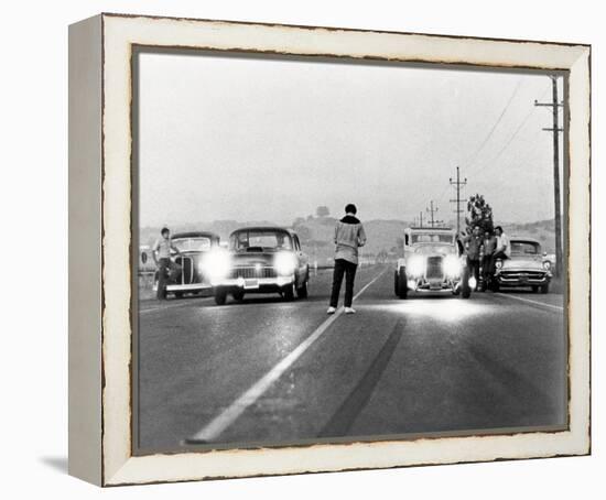 American Graffiti-null-Framed Stretched Canvas