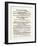 American Handbill Announcing the Treaty of Ghent, Ending the War of 1812-null-Framed Giclee Print