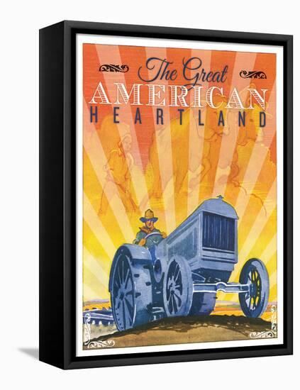 American Heartland-The Saturday Evening Post-Framed Premier Image Canvas