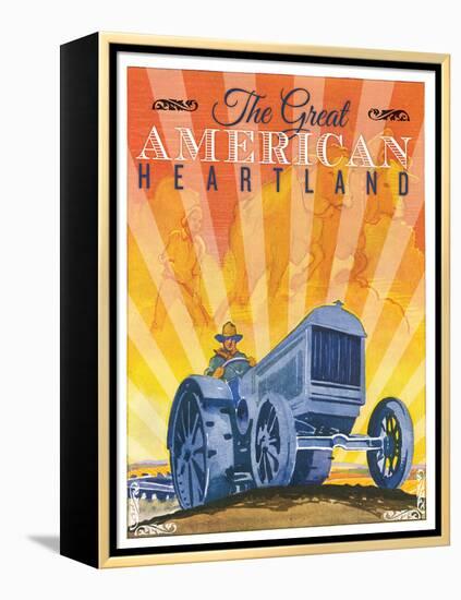 American Heartland-The Saturday Evening Post-Framed Premier Image Canvas