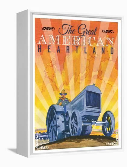 American Heartland-The Saturday Evening Post-Framed Premier Image Canvas