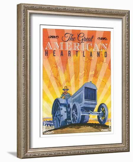 American Heartland-The Saturday Evening Post-Framed Giclee Print