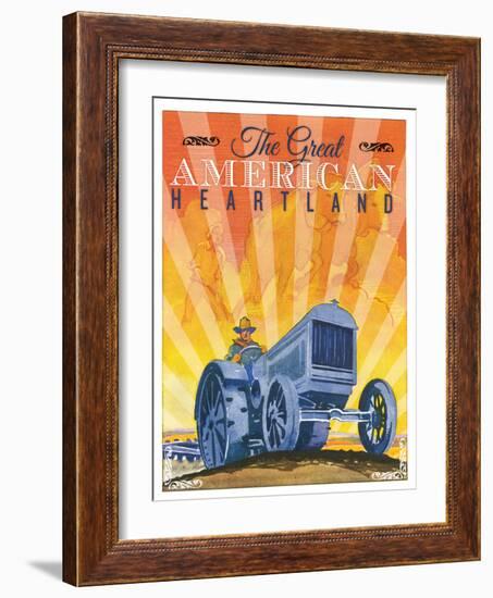 American Heartland-The Saturday Evening Post-Framed Giclee Print