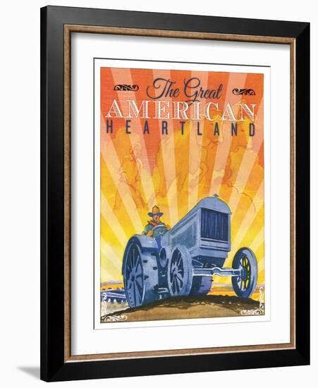 American Heartland-The Saturday Evening Post-Framed Giclee Print