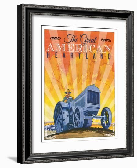 American Heartland-The Saturday Evening Post-Framed Giclee Print