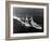 American Heavy Cruiser Uss Indianapolis at Sea-null-Framed Photographic Print