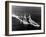 American Heavy Cruiser Uss Indianapolis at Sea-null-Framed Photographic Print