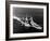 American Heavy Cruiser Uss Indianapolis at Sea-null-Framed Photographic Print