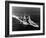 American Heavy Cruiser Uss Indianapolis at Sea-null-Framed Photographic Print