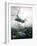 American Helicopter H-21 Hovering Above Soldiers in Combat Zone During Vietnam War-Larry Burrows-Framed Photographic Print